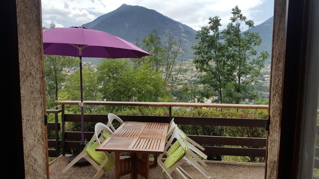 Studio Sympa Avec Terrasse , Maxi 4 Pers.Briancon Exterior photo