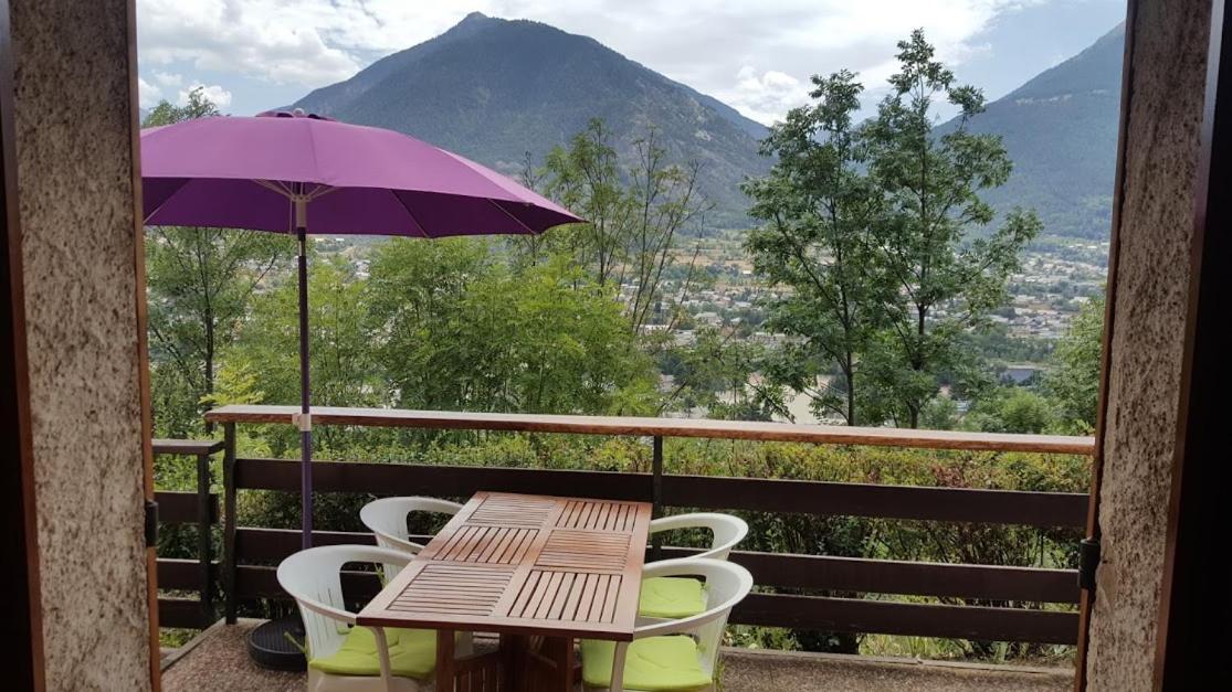 Studio Sympa Avec Terrasse , Maxi 4 Pers.Briancon Exterior photo