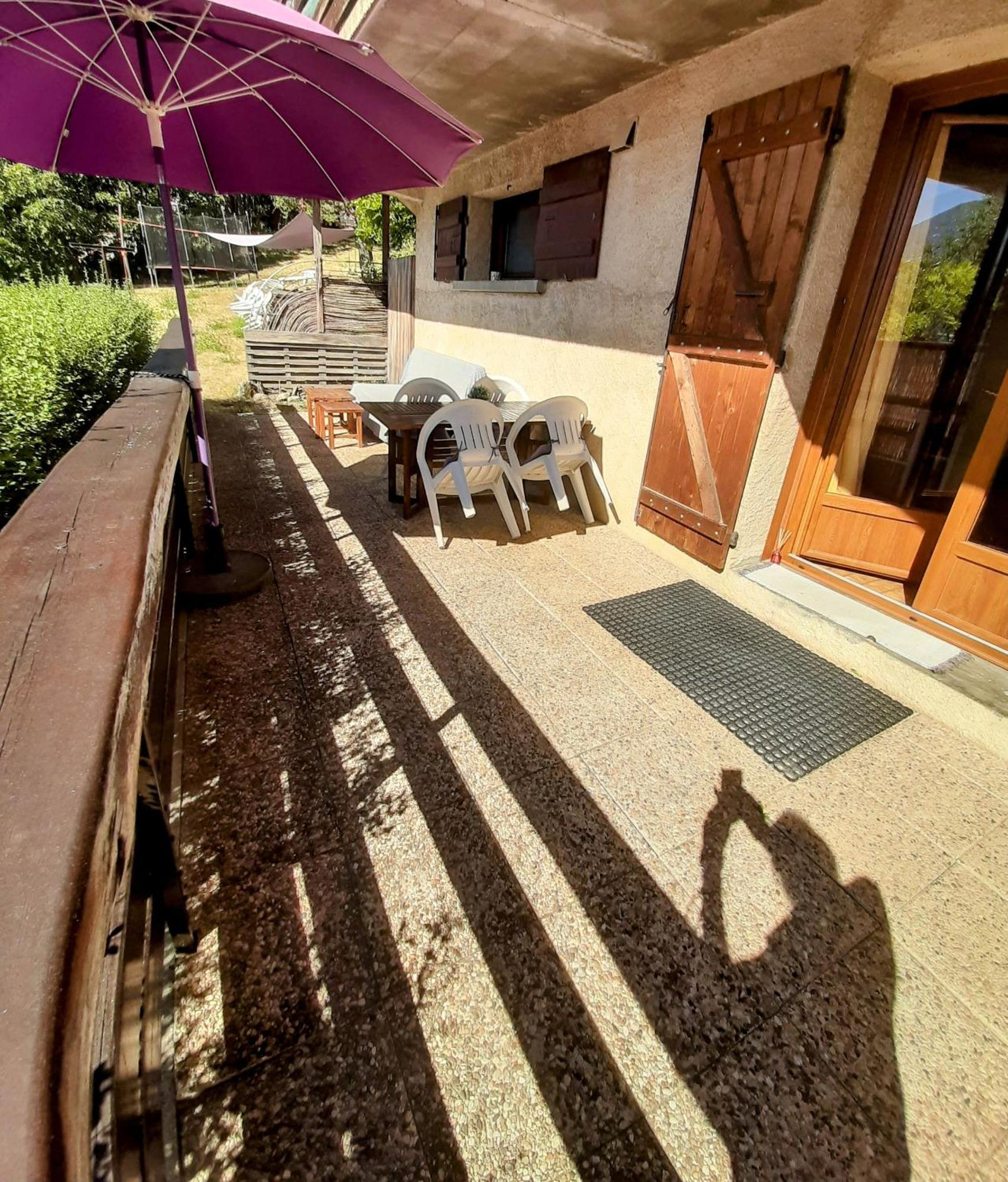 Studio Sympa Avec Terrasse , Maxi 4 Pers.Briancon Exterior photo